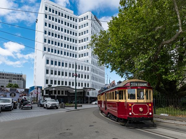 Christchurch Tram City Tour
Distinction Christchurch Hotel