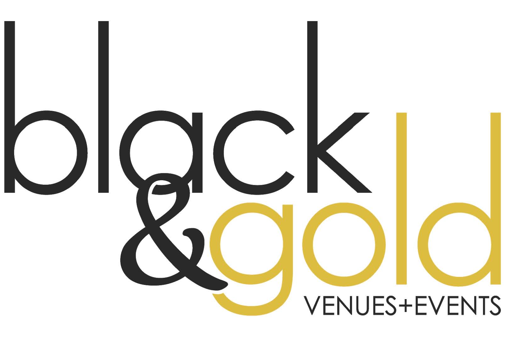 
Black & Gold Venues + Events