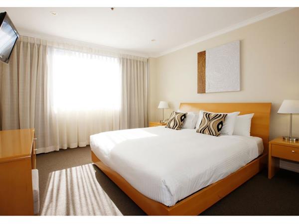 豪华双卧室浴室套房公寓（双人间）
悉尼约克瑞雅大酒店