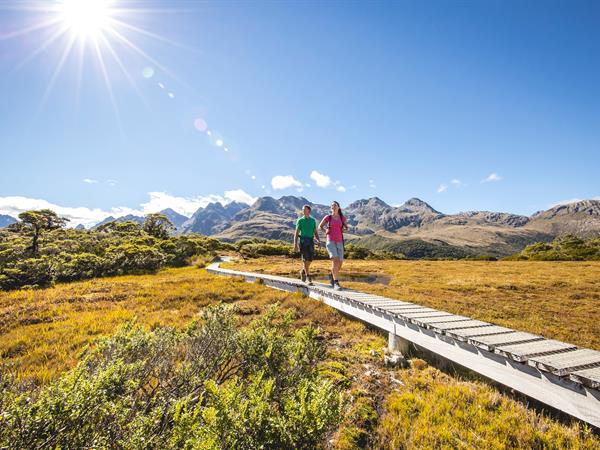 Fiordland Great Walk Package with 4 Nights Hotel Accommodation
Distinction Luxmore Hotel Lake Te Anau