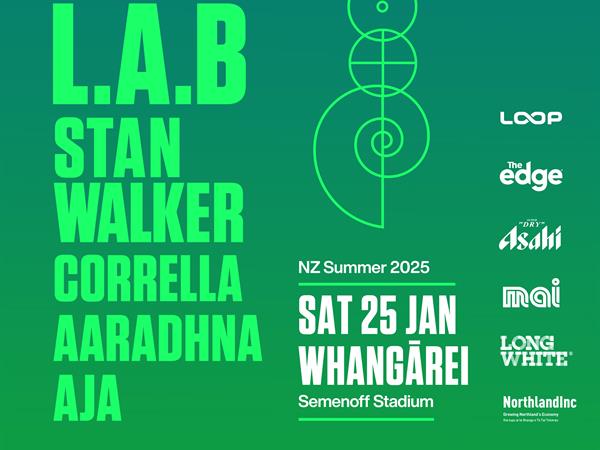 L.A.B, Stan Walker & Friends - Whangārei
Distinction Whangarei Hotel & Conference Centre