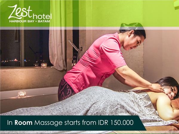 In Room Massage
Zest Harbour Bay, Batam