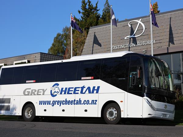 Grey Cheetah - Rotorua Hop-On Hop-Off Sightseeing Bus
Distinction Rotorua Hotel & Conference Centre