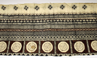 Hands on Tauranga  Maori & Pacifica  Fijian Tapa Cloth HC197