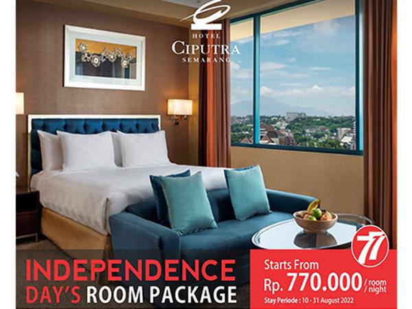Independence Day's Room Package
Hotel Ciputra Semarang managed by Swiss-Belhotel International