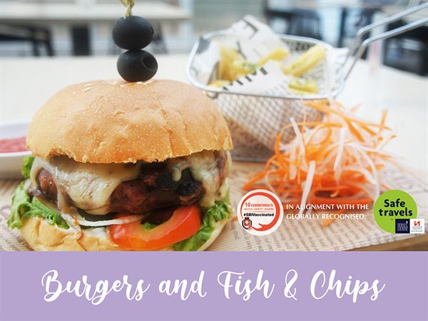 Burgers and Fish & Chips
Swiss-Belcourt Kupang