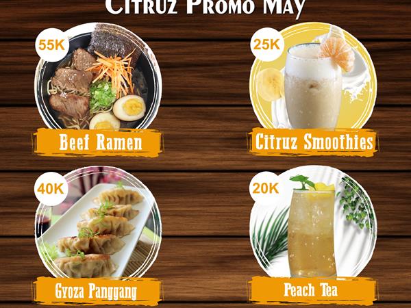 Citruz™ Promo of The Month
Zest Bogor