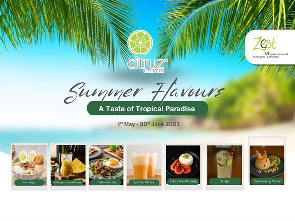 Promo Makanan Citruz™
Zest Sukajadi Bandung