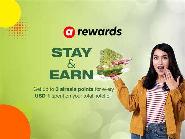 Earn AirAsia Points with Every Stay