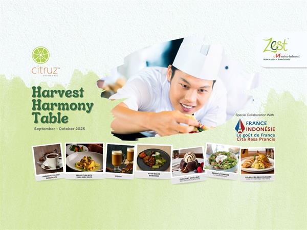 Harvest Harmony Table
Zest Sukajadi Bandung