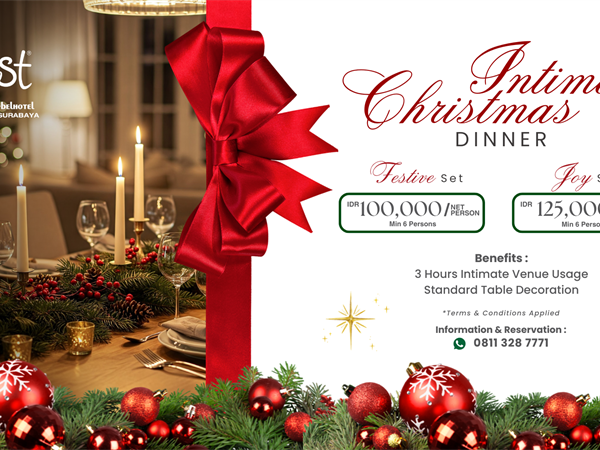 Celebrate the Magic of Christmas
Zest Jemursari, Surabaya