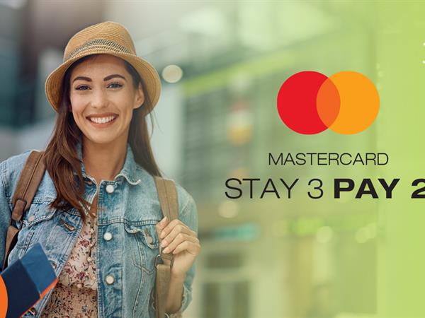 Stay 3 Pay 2 with Mastercard