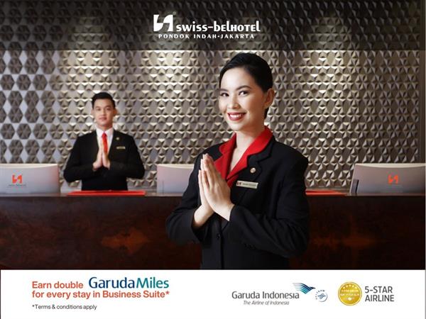 Earn Double GarudaMiles
Swiss-Belhotel Pondok Indah