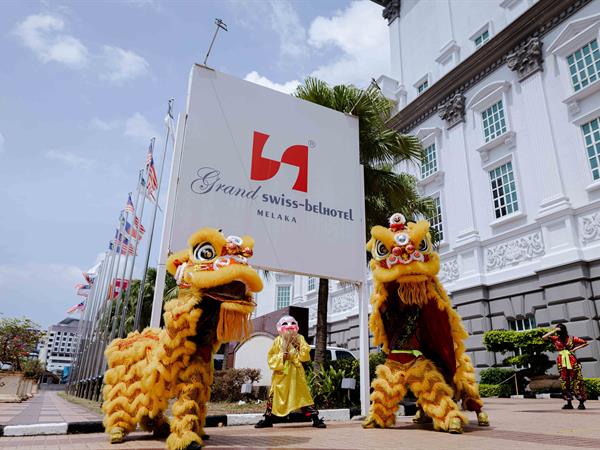 CNY Lion Dance at GRAND SWISS-BELHOTEL MELAKA
Grand Swiss-Belhotel Melaka