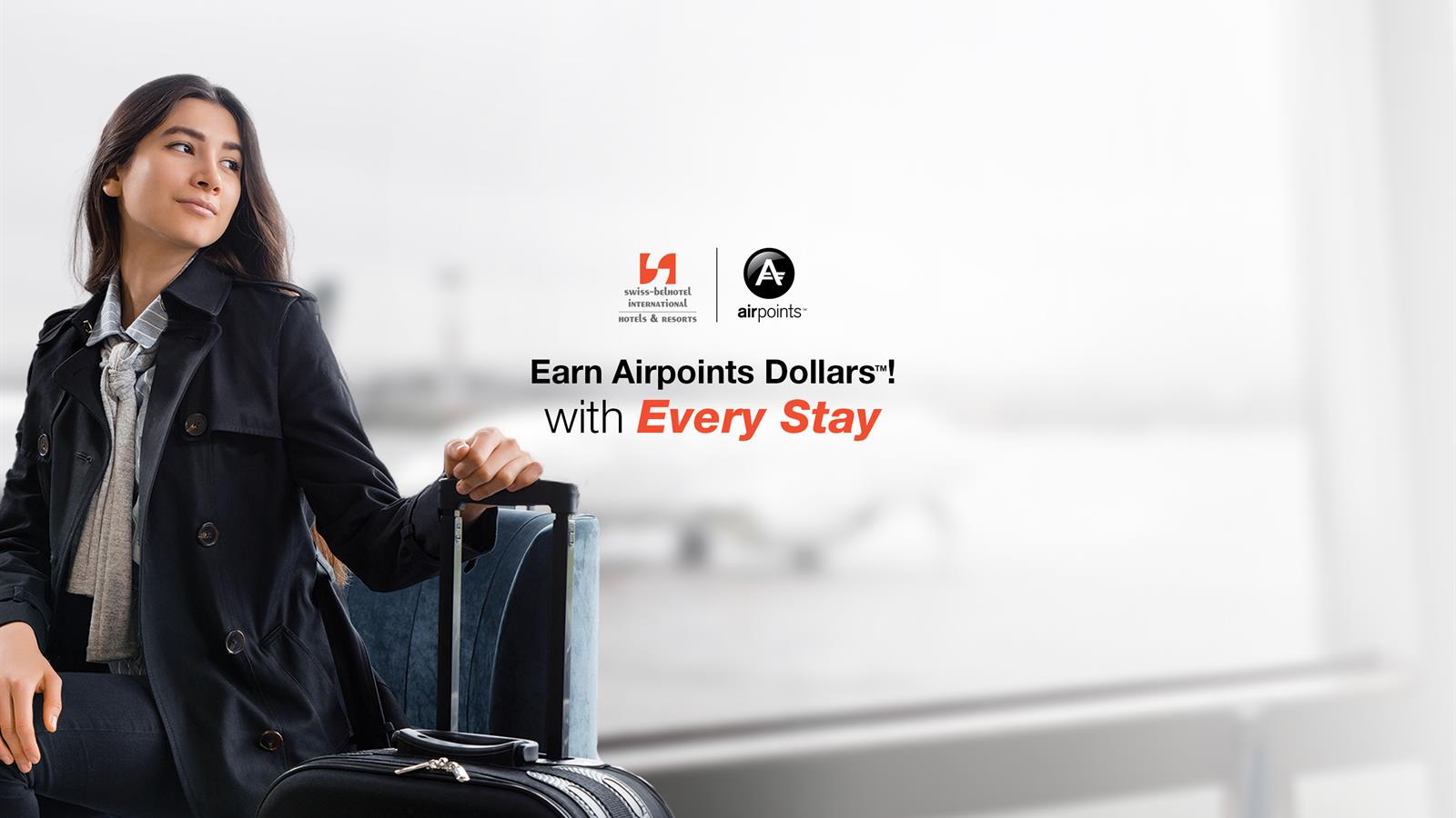 Book your stay with Swiss-Belhotel International and earn Airpoints Dollars™