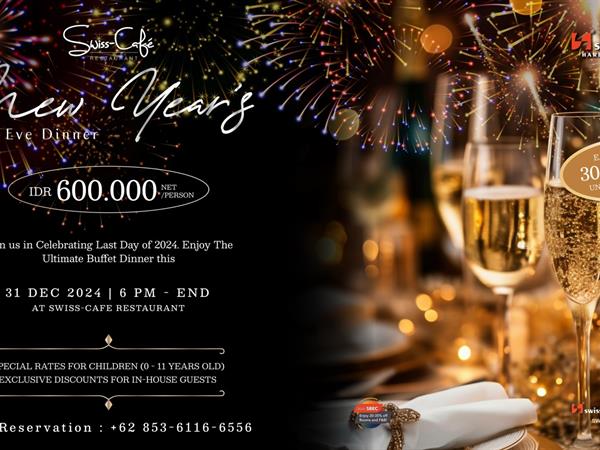 New Year's Eve Dinner
Swiss-Belhotel Harbour Bay