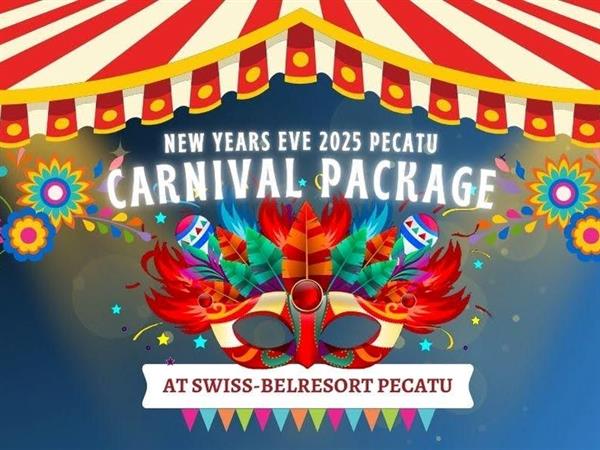 New Year’s Eve 2025 Pecatu Carnival Package
Swiss-Belresort Pecatu