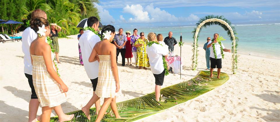 Nu Wedding Packages Rarotongan Beach Resort Rarotonga Weddings