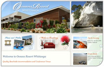 New Website for top-quality Coromandel Resort