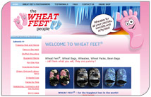 Wheatfeet warm up with a new website