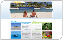 Explore Island Hopper Vacations- the new website for Aitutaki and Atiu, in the Cook Islands