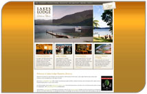 Lakes Lodge Okataina – stylish new website