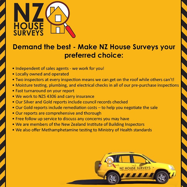 
NZ House Surveys Central Otago